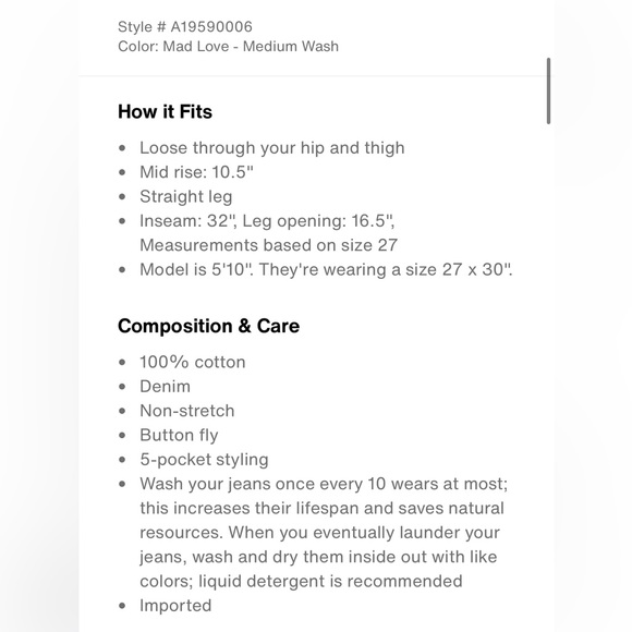 Levi’s 501 90’s original 31 x 32 Mad Love medium wash - Picture 5 of 14